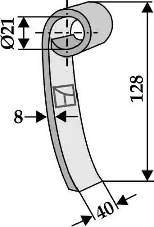 Schlegel 128x40mm